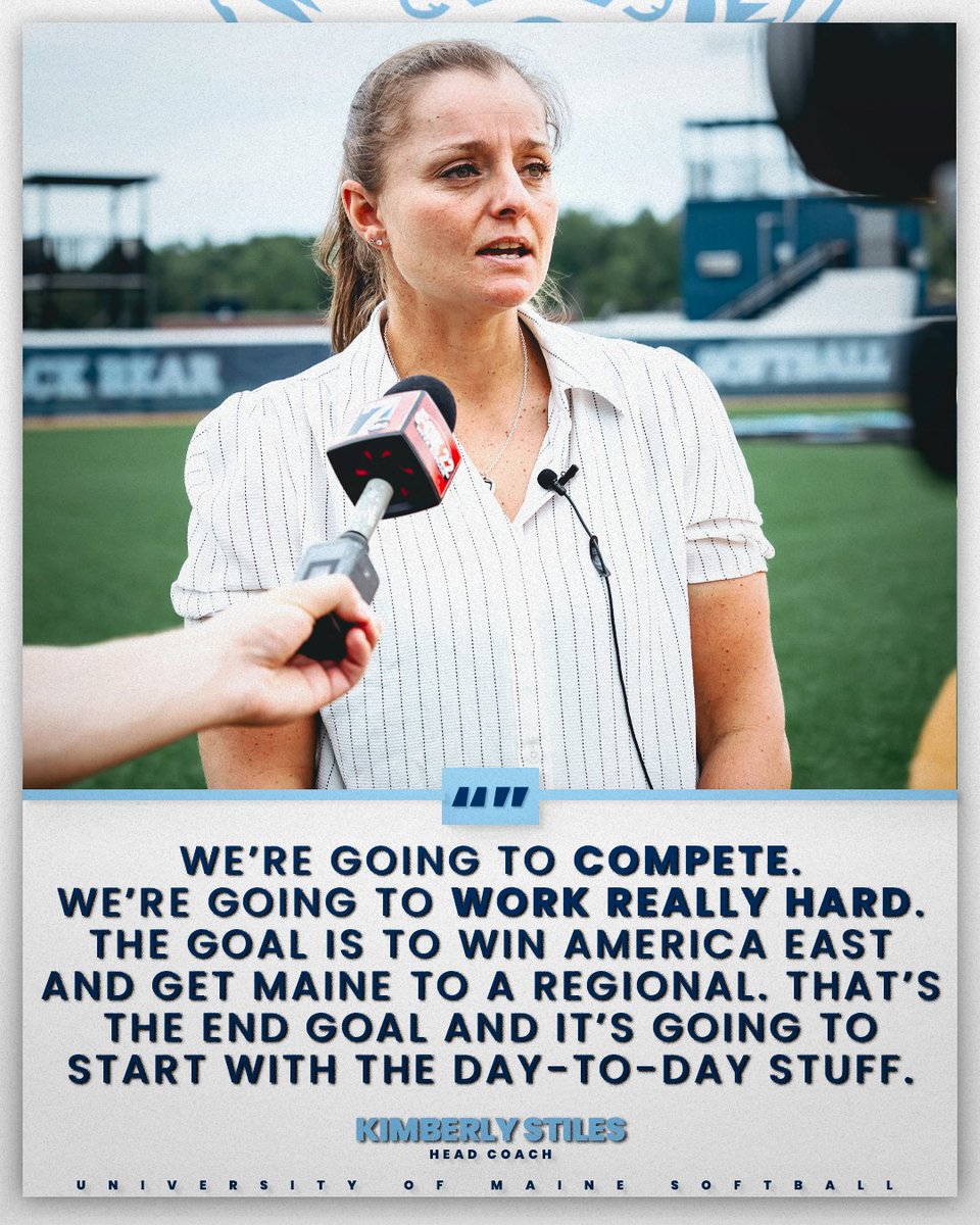 Maine Softball tweet media