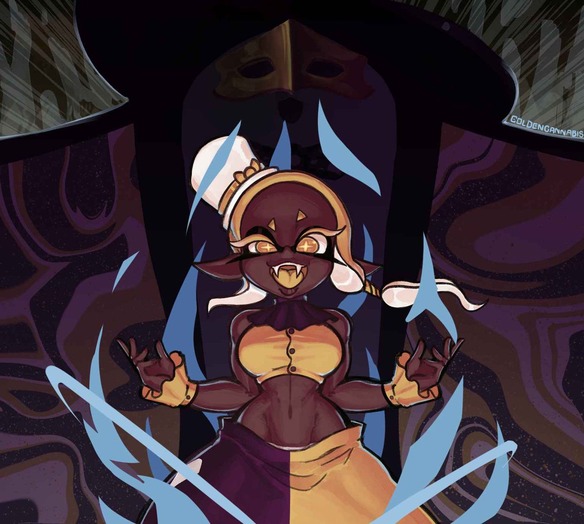 GoldenAbyss_99's tweet photo. THOU ART I...

#Splatoon3 #Splatoon https://t.co/ivqHADqENT