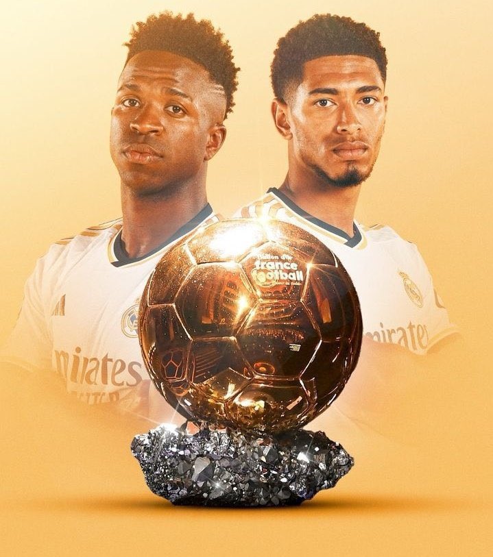 Los únicos 2 posibles ganadores del balón de oro. Que no los intenten engañar con cierto argentino jugando en la MLS ni con un pivote que solo ganó la Premier este año.

Vinicius Jr o Jude Bellingham. No hay más.