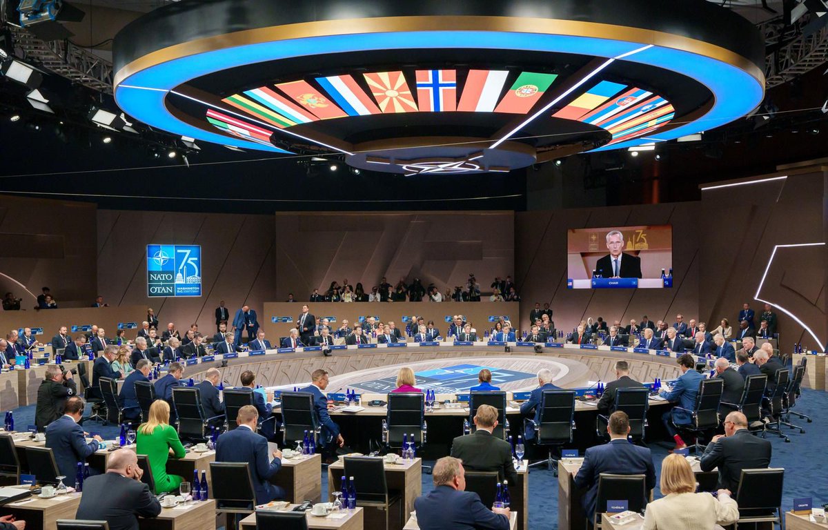 Europe will be more secure with a NATO that’s stronger than ever. We must help Ukraine fight for its freedom. At this NATO Summit, we renewed our commitment to protect our shared vision of a peaceful world. #NATOSummit