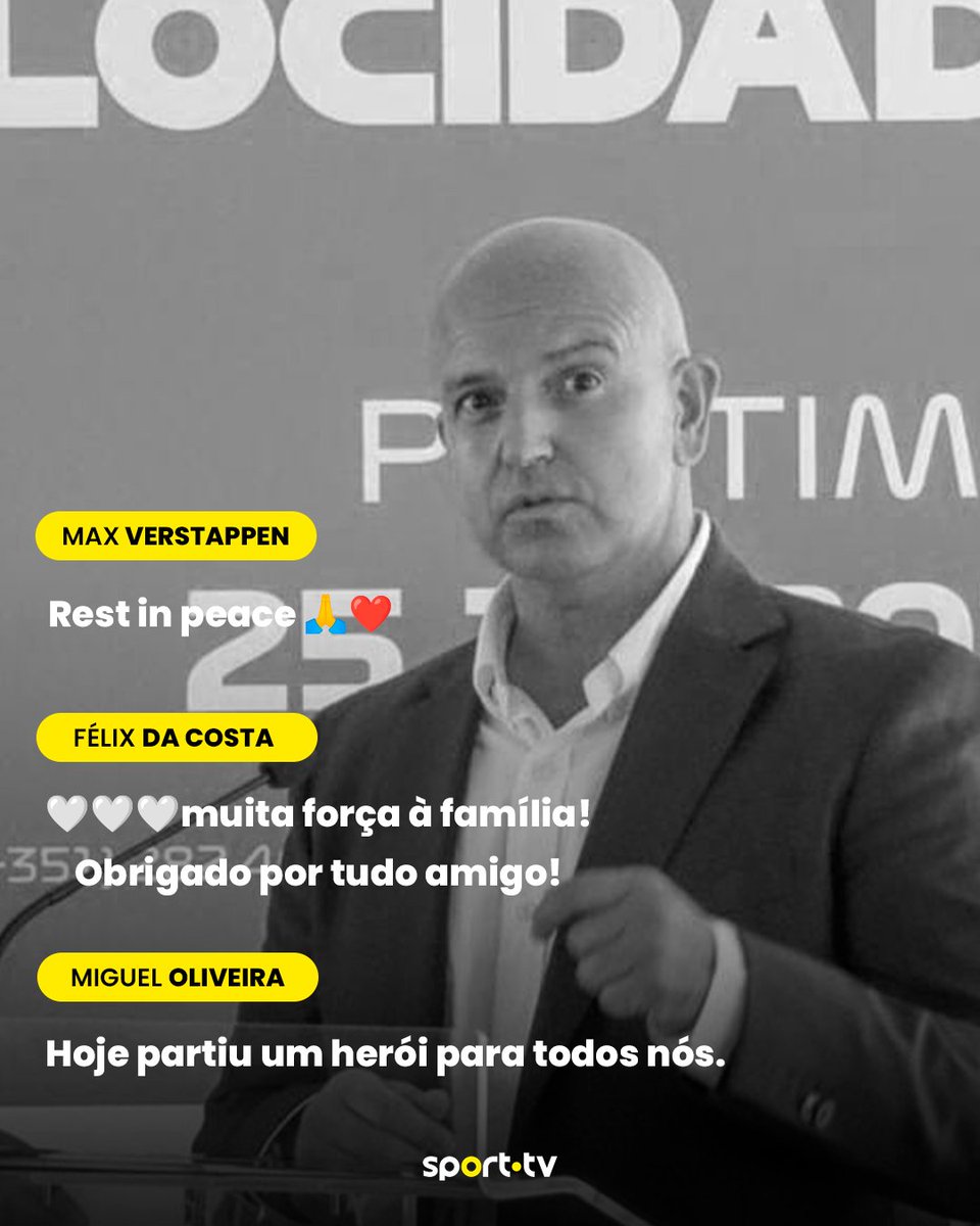 Descansa em paz, Paulo Pinheiro 🤍🕊️

A paixão pelos carros e pela velocidade levou Paulo Pinheiro a idealizar e empreender a construção do Autódromo Internacional do Algarve, em Portimão, sendo um dos principais responsáveis pelo regresso da Fórmula 1 e do MotoGP a Portugal.