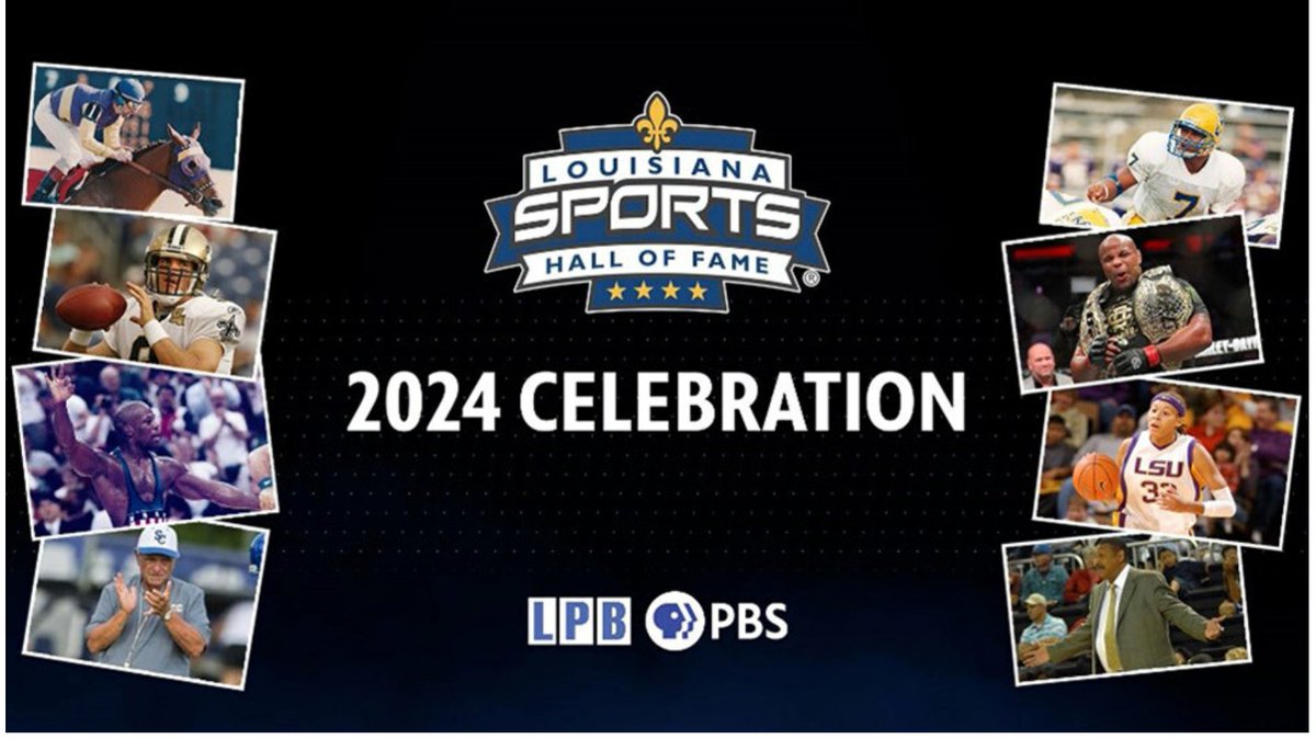 If you weren't at the Natchitoches Events Center for the 2024 Louisiana Sports Hall of Fame Induction, you can watch the ceremony on Louisiana Public Broadcasting tomorrow night, Thursday, July 11th at 7 PM.  Be sure to tune in! #lashof #GoNatchitoches #louisianagreats #LPB