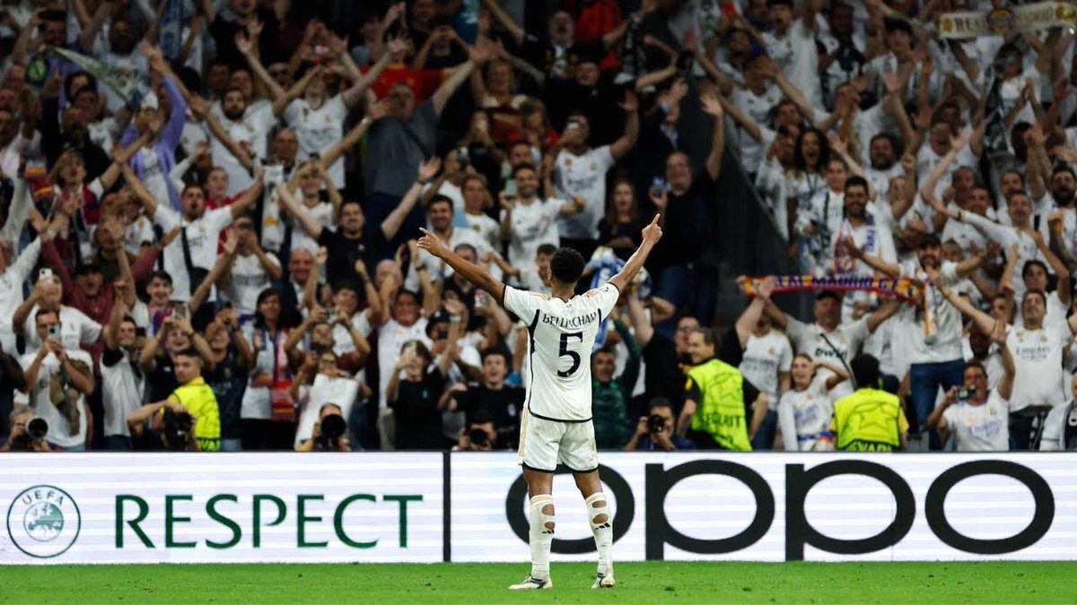quillobarrios's tweet image. Jude Bellingham 2023/2024:

- MVP de la Liga.
- Campeón de Liga, Supercopa y Champions.
- 23 goles y 10 asistencias con el Real Madrid.
- Finalista de la Eurocopa.

100 millones pagó el Real Madrid por él hace un año. Barato.