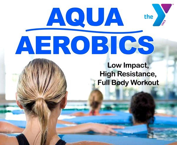 ILValleyYMCA's tweet photo. AQUA AEROBICS TONIGHT 5:30-6:15pm This high energy, low-impact class has a mix of cardio based exercises. Strengthen your muscles & increase your endurance levels with this full body workout. #waterexercise #aquaaerobics #lowimpact #healthyliving #ymca #ForABetterUs https://t.co/gYcOUHCSEi