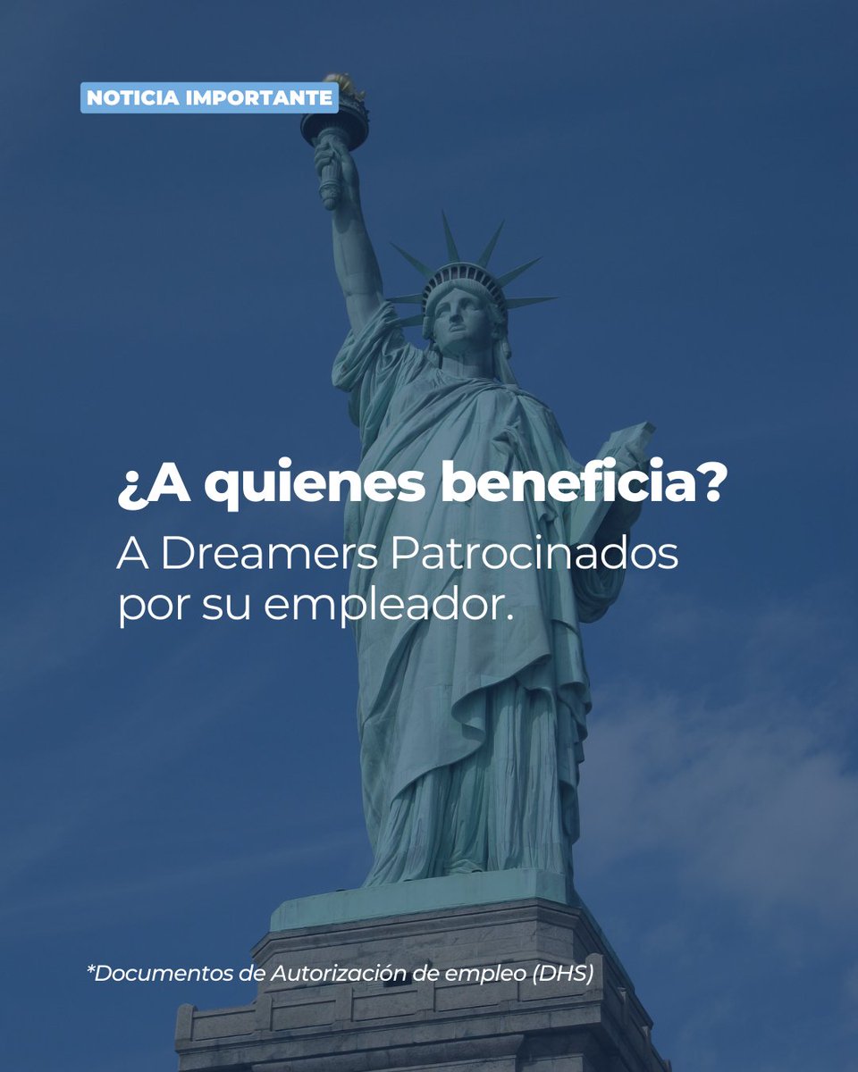 MiraLawGroup's tweet photo. ¿Eres beneficiario de DACA? Esta información es importante para ti.

#DACA #reforma #Biden #IMPORTANTE https://t.co/goe02Awmhf