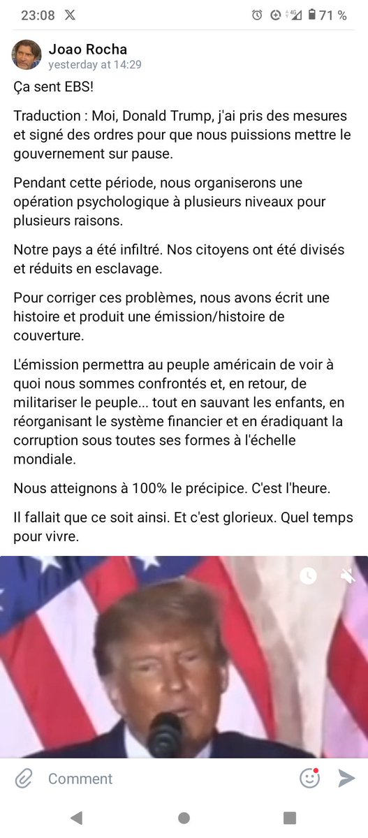 Fn92Chatillon's tweet photo. NE VOUS DÉCOURAGEZ JAMAIS. LA CORRUPTION RÈGNE AUSSI EN MAITRE DANS NOTRE BEAU PAYS. LA JUSTICE EST EN MARCHE... ILS LE SAVENT ET NOUS LE SAVONS ? LA FAUSSE ROYAUTÉ GOUVERNE DANS L'OMBRE DES GENDERS ?
BONNE FIN DE SEMAINE. https://t.co/xwpvVS71Ya