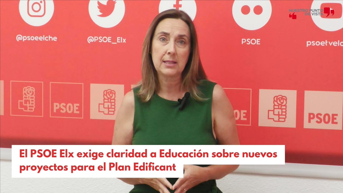 🔲 <a href="/mjedusoc72/">María José Martínez/❤️</a> insta a la concejala de Educación a convocar la mesa de seguimiento y detallar las iniciativas planificadas para el próximo curso

nuestropuntodevista.com/2024/07/10/el-…