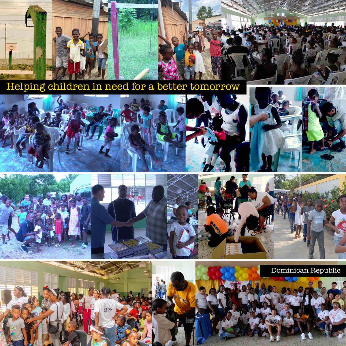 Last year we did great, next week we'll do even better. 
- Distributing 2000 bookbags packed with notepads, pencils, erasers, crayons, and rulers.
- Providing clothing to children.
- Supplying food.
- Completing the church remodeling project.
Contribute: HelpingChildren.eth