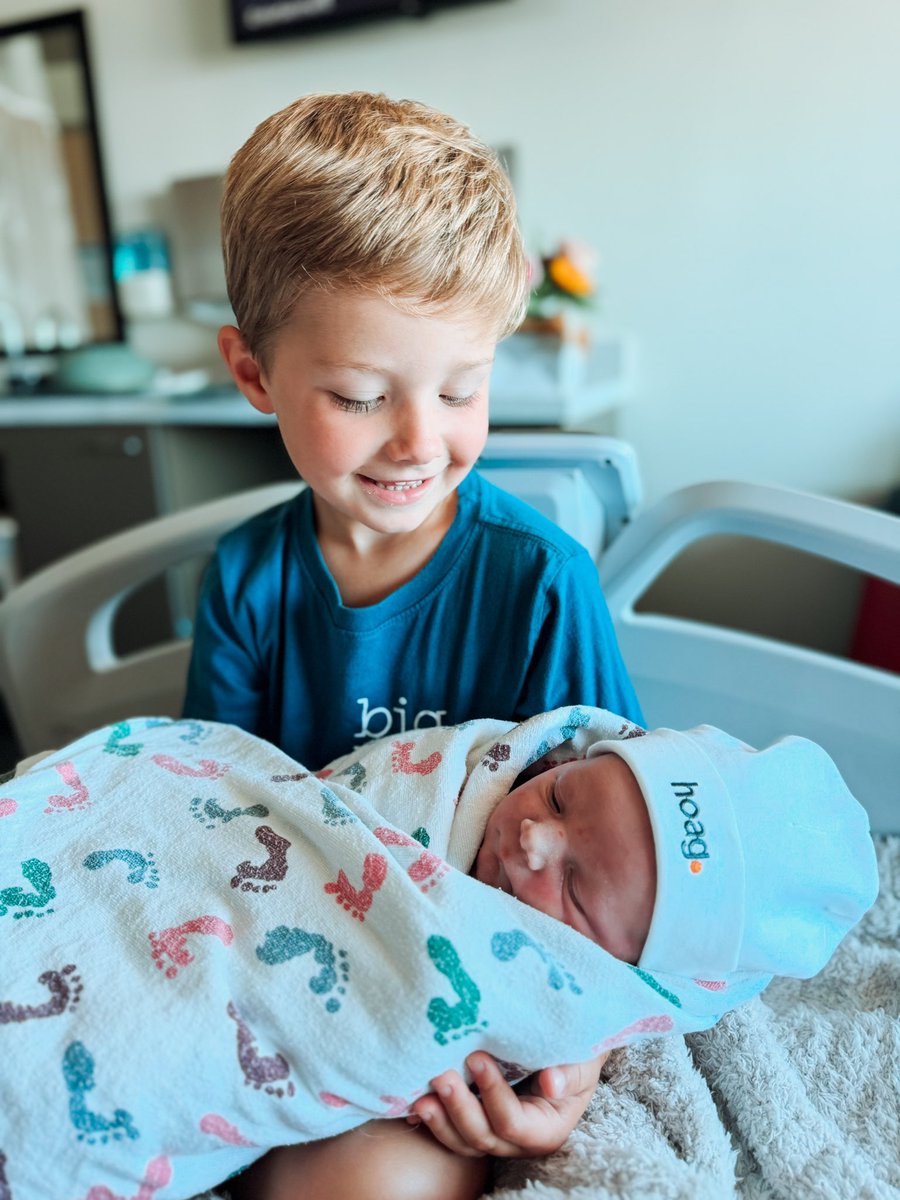 MikeTrout's tweet image. Little brother is here! Beckham’s sidekick has arrived. You fill our hearts with so much joy, Jordy Michael! God is so good🙏🏻
June 30th, 2024
8lb 2oz
21 inches
🩵