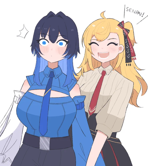 I love their dynamic#kronillust #inKaela 