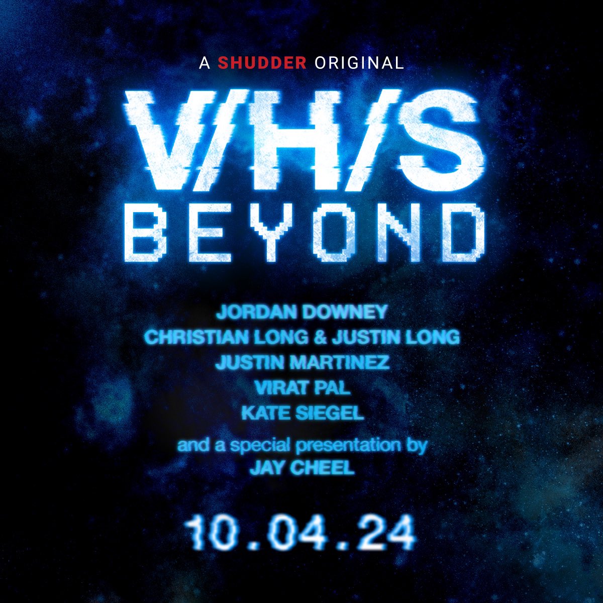 Hard to believe this is real, but it is. This has been a dream opportunity and I’ve poured everything I have into our segment. So many people to thank, but for now just know that on October 4, the most mad thing I’ve done to date glitches to life as part of #VHSBeyond. 💀 📼