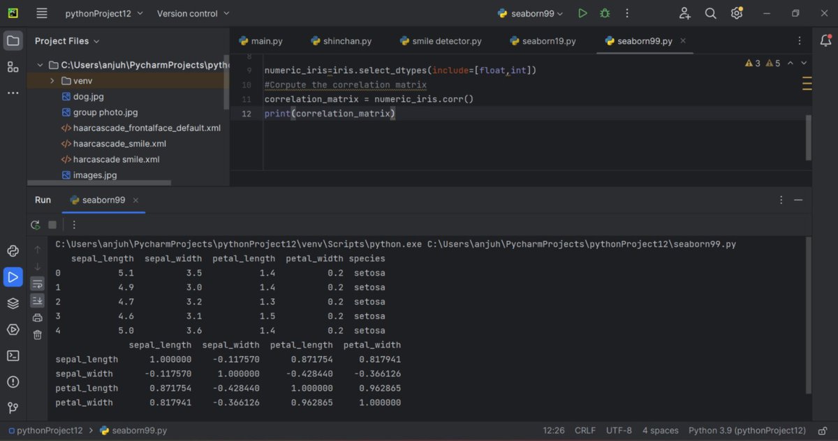 Anjali_0519's tweet photo. 📈Day 17&amp;18/30 
I learnt about a new module in python called "Seaborn"🙌🏻 It had almost made the code easier!!! It is used for visualising datasets📊
Completed the whole topic and tried creating few programs too🤓
#Python #30daysofproductivity #Seaborn https://t.co/LiLfsr4tct