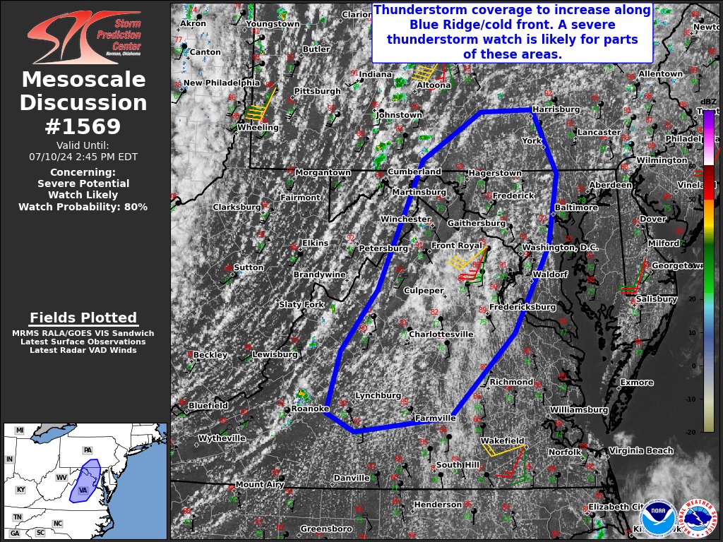 NWS Storm Prediction Center tweet media