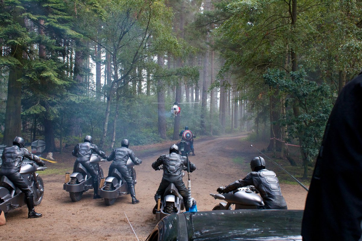 The Drone ..... and hold on, Captain America? 😍