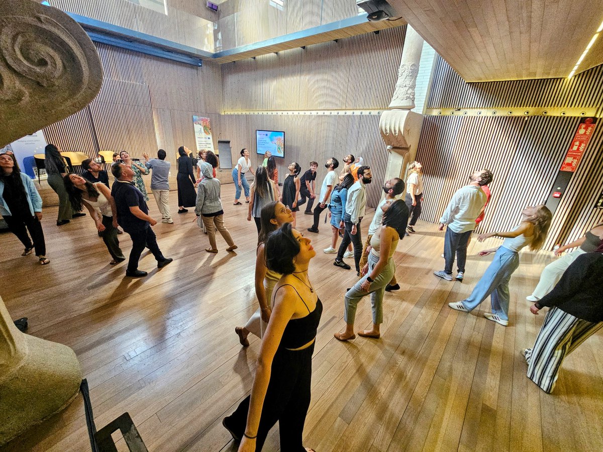 creact4med's tweet photo. The 1st day of #CREACT4MED24 closed with the session "CREATIVE GAMES: Fostering Creativity through Movement" by Caitlan Maggs former Artistic Head Coach at @Cirque du Soleil for 22 years.
She shared her expertise and helped the participants to unlock their creative potential. https://t.co/XDYNrM8LtE