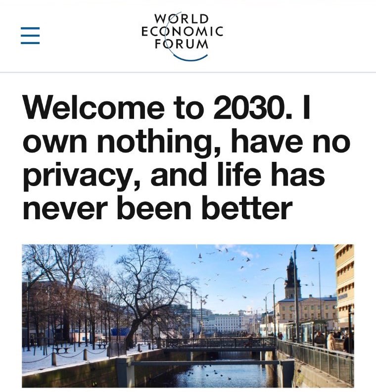 Agenda 2030 is 10,000,000x scarier than whatever they're saying Project 2025 is