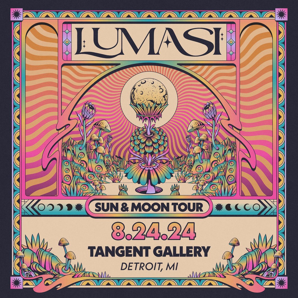 BigFamFest's tweet photo. Detroit Fam! We’re so excited to welcome @lumasimusic to Tangent Gallery on August 24th. Full lineup coming and tickets on sale Monday 7.15! 🔊🌈🎨

#bassmusic #dupstep #140bpm #bassbossbass https://t.co/kCzzxUvfBp