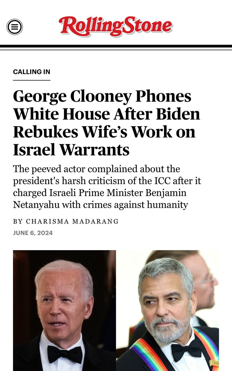 <a href="/Strandjunker/">Andrea Junker</a> George &amp; Amal Clooney care more about Hamas terrorists &amp; Qatari money than they do US democracy