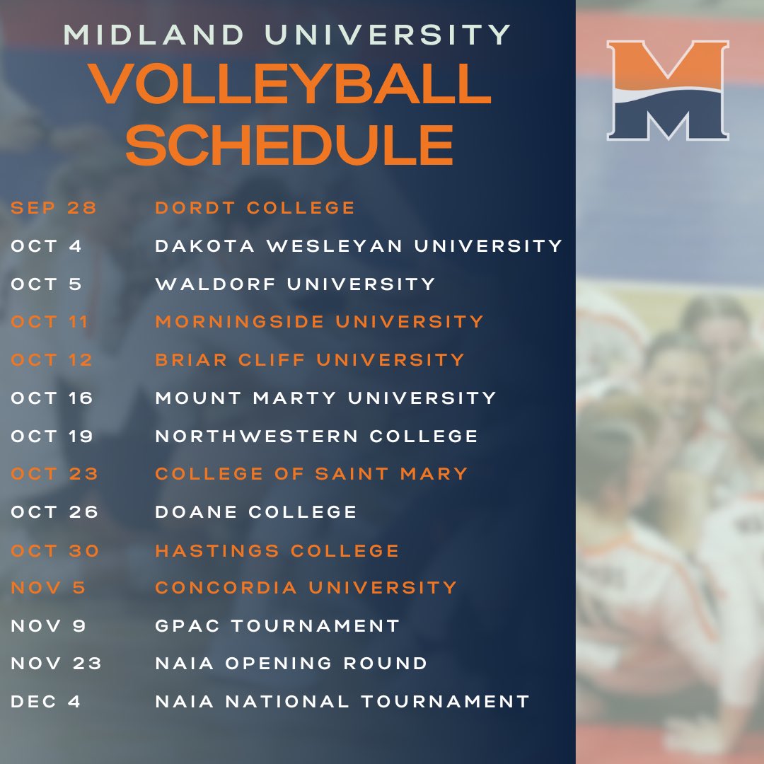 Mark your calendars. 🗓️‼️