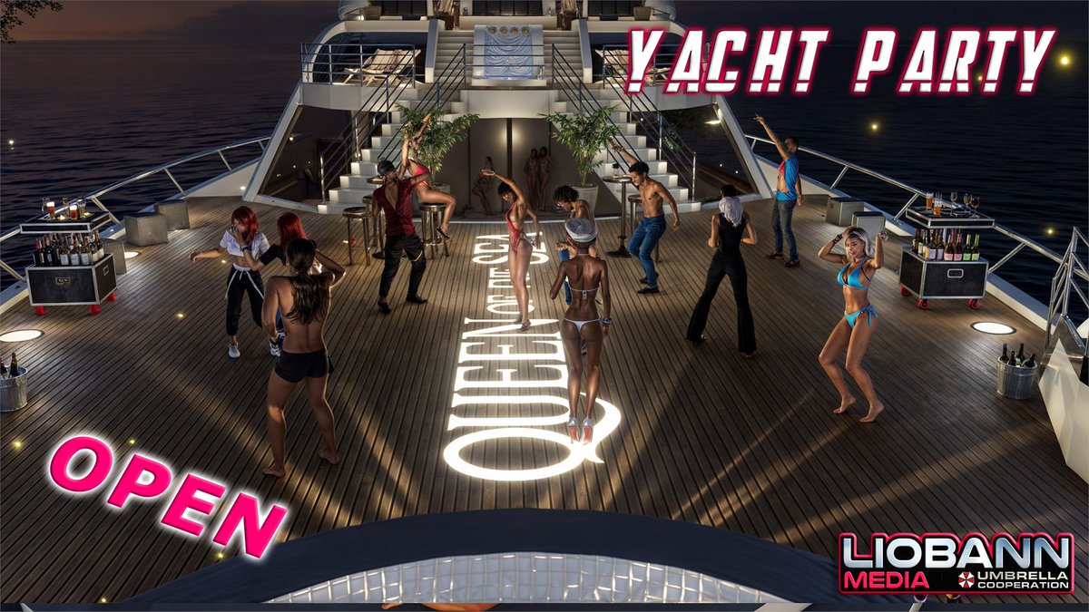Liobann's tweet photo. #UmbrellaCooperation #3dxchat #VirtualPhotography #UmbrellaYacht #AfterWork #WarmUp
@Liobann @3dxchat @feliciaxblack
Ahoy, party people! 🚢📷 It is OPEN
UMBRELLA™ YACHT ❤ ꜱᴇx|ᴄʜɪʟʟ https://t.co/BPuJ9DOCJj