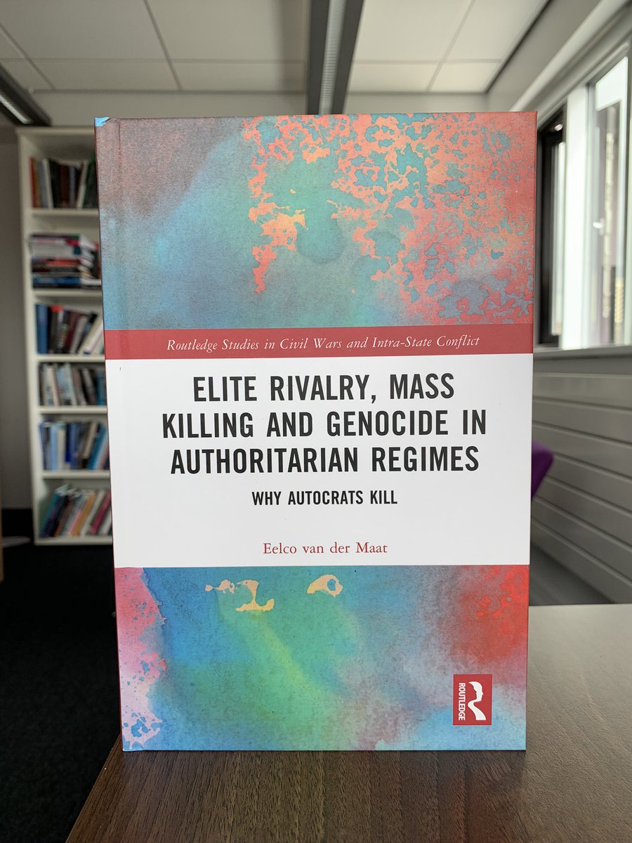 ProfTedNewman's tweet image. Happy to receive hard copies of the latest, superb, contributions by @EelcoMaat and @ErwinVeen to the Routledge Studies in Civil War and Intrastate Conflict - a book series I co-edit with @IdeanSalehyan. See routledge.com/Routledge-Stud… &amp;amp; reach out to us if you have a book proposal.
