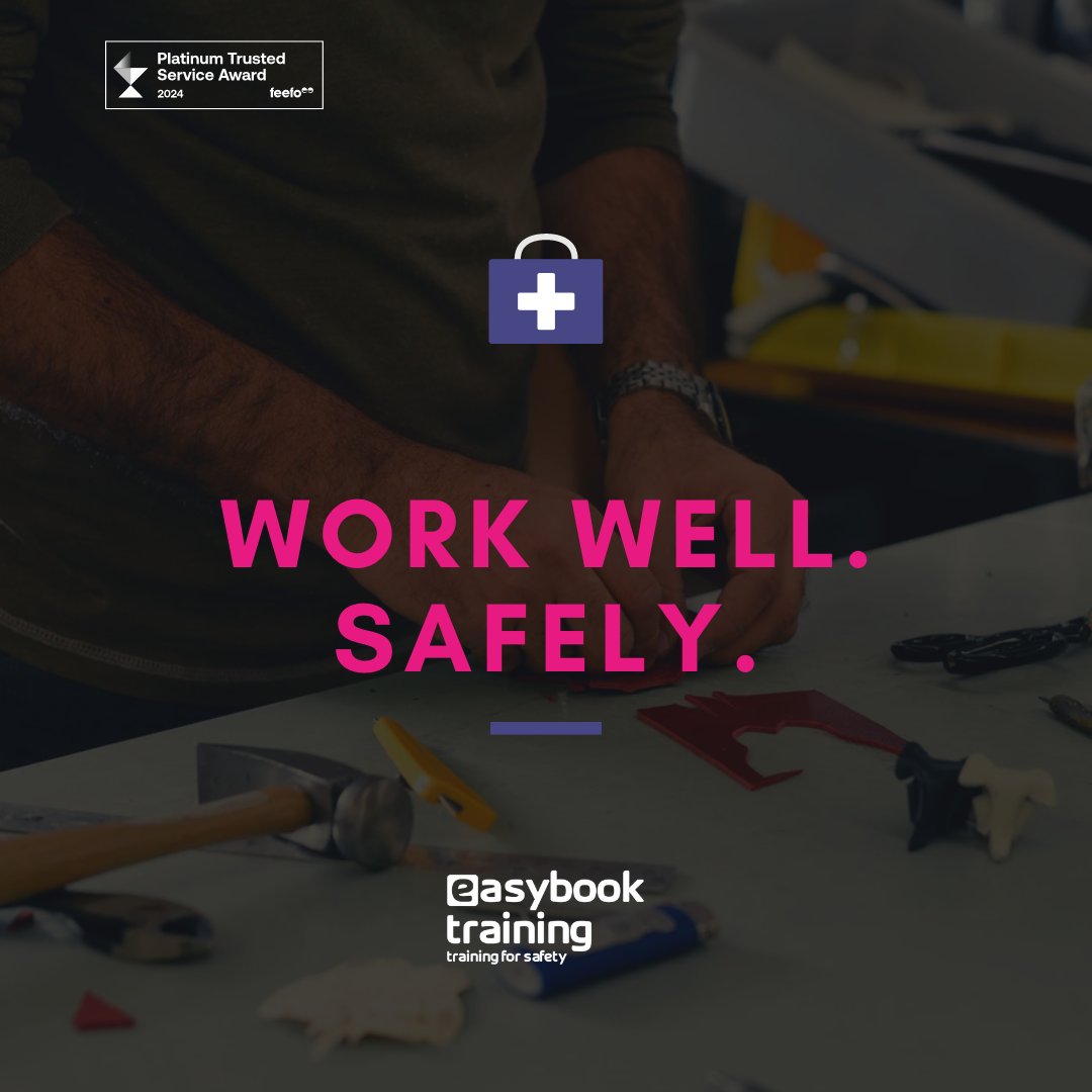 You work WELL when you work SAFELY. Easybook Training offer a variety of Accredited Health &amp; Safety training courses
Visit our website today to find out more
pulse.ly/f9izycarkp

#Health&amp;Safety #EasybookTraining