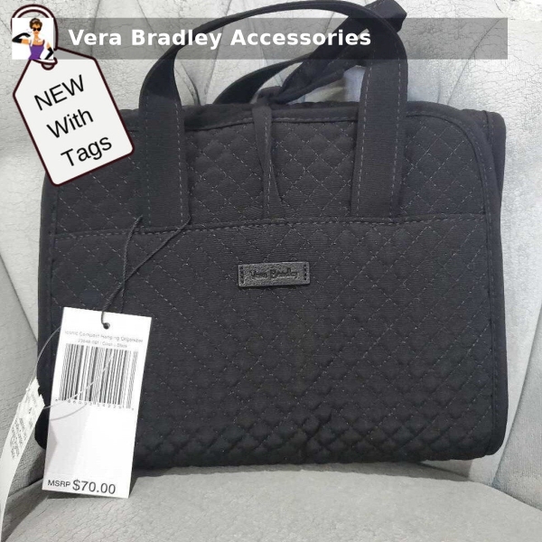 ConsignmentCAT's tweet image. 🌟 Stay organized in style with the Vera Bradley Compact Hanging Organizer! With chic designs &amp;amp; top-notch quality, it's perfect for travel or home. Get yours now for only $34.99! 👜💕 #VeraBradley #OrganizeInStyle #CompactOrganizer #Fashionista #TravelEssentials