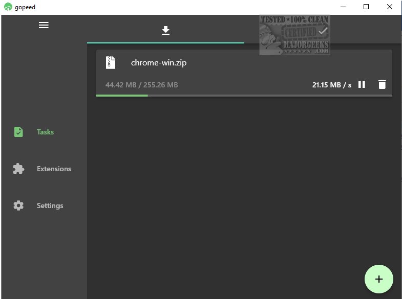 majorgeeks's tweet photo. New! Gopeed (aka Go Speed) is a versatile file #download utility for high-speed #downloads across multiple platforms.
https://t.co/BycqjZ5Qk4 #opensource #DownloadManager https://t.co/u5zF5Jgr4H