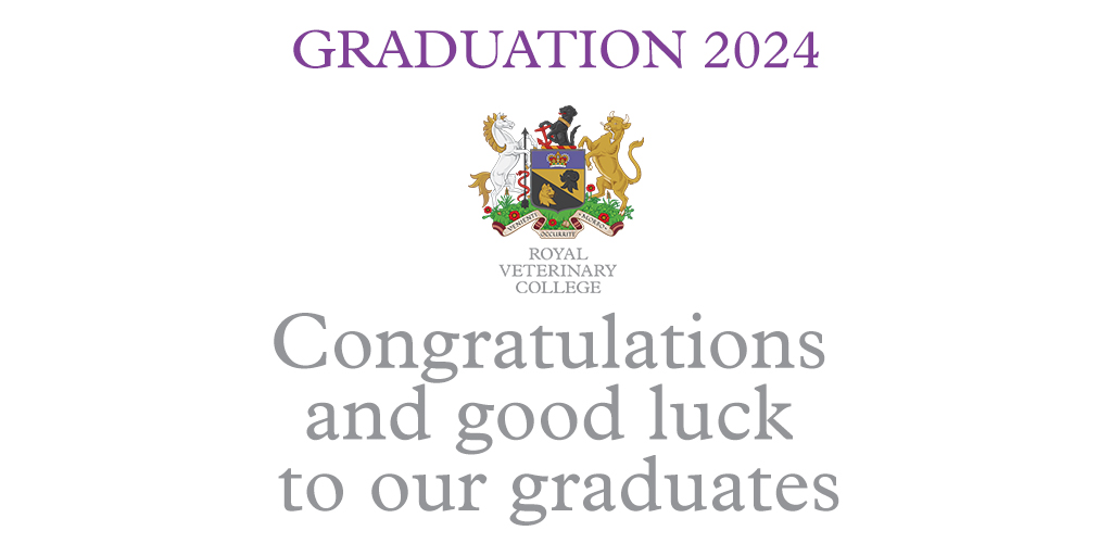 🎓 This year's ceremonies have concluded, congratulations and good luck to all our graduates! #RVCgrad24