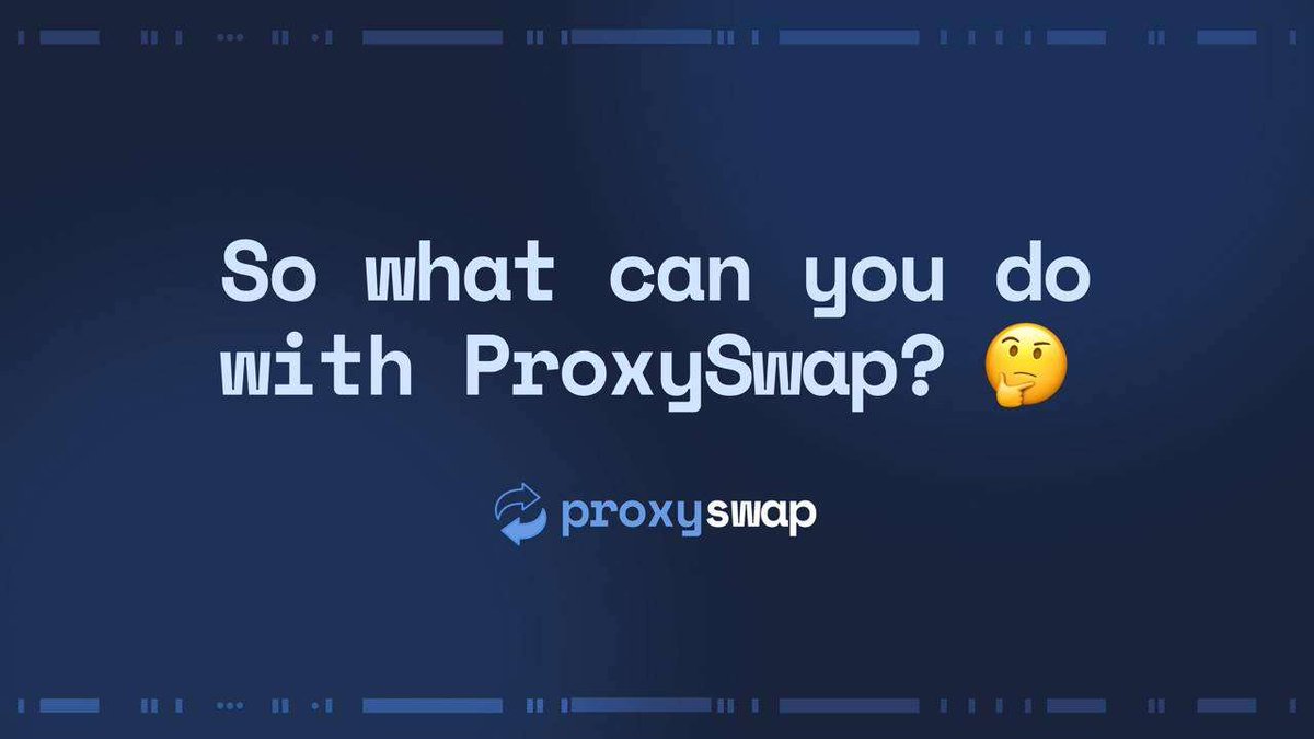 ProxySwap tweet media