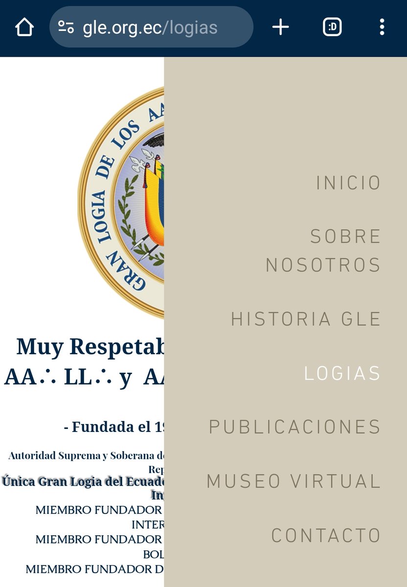 GLE_ECU's tweet photo. Si Ud. está interesado en ser Mason, es importante que investigue si la Logia que pretende darle entrada, forma parte de la Masonería Regular (Legal) y no se trata de de impostores no reconocidos. En Ecuador existe solo una Gran Logia Legal. @GLE_ECU
https://t.co/qjEzvV6x9E https://t.co/rBdUJAEb1E