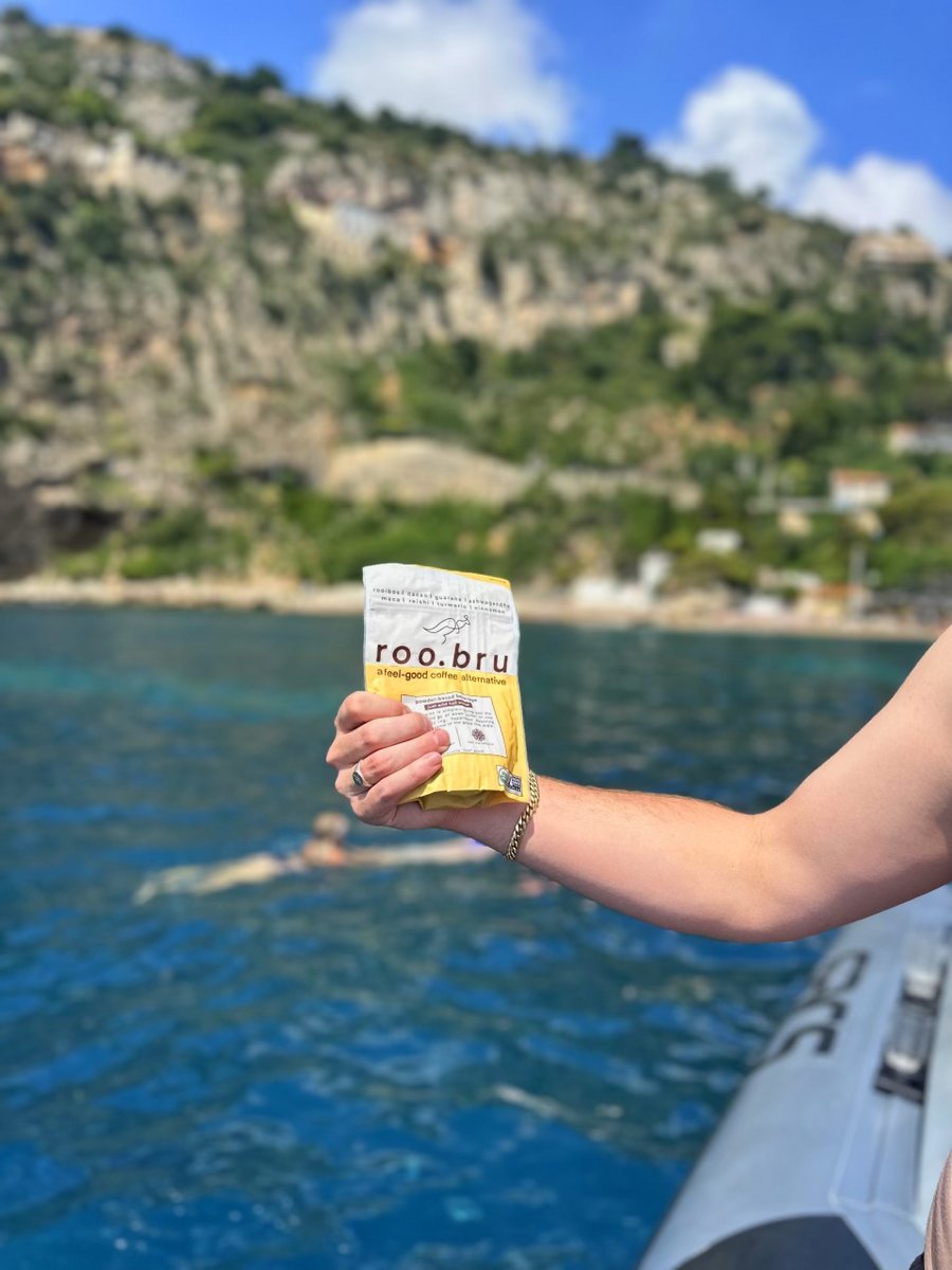 drinkroobru's tweet photo. thinking about some roo.bru on some water.... let us know where you take your pouch. https://t.co/WRwHl52g70 https://t.co/4zc0Gyh0e9