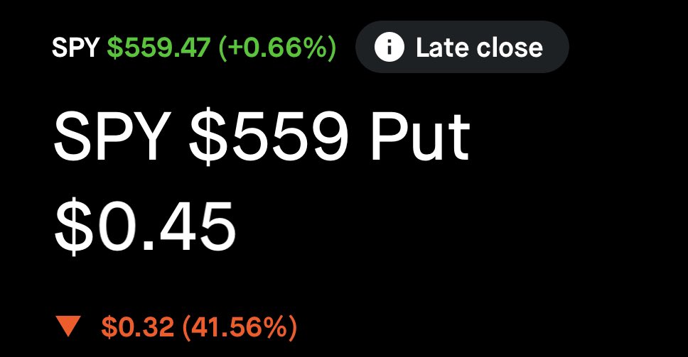 stocksandreales's tweet photo. I’M ABOUT TO LOSE $400,000. I CAN’T BELIEVE WE’RE STILL GOING UP https://t.co/zrKx2JiCXL