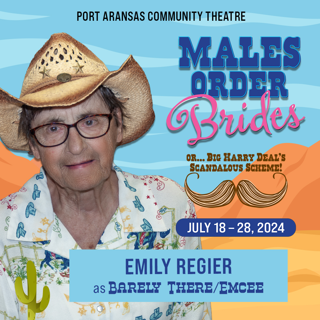 Let's meet four more of the talented MALES ORDER BRIDES cast members. Tickets: bit.ly/3Vr1Go5. July 18 - 28, 2024. Thursdays, Fridays and Saturdays at 7:30 p.m. and Sundays at 2:30 p.m.
