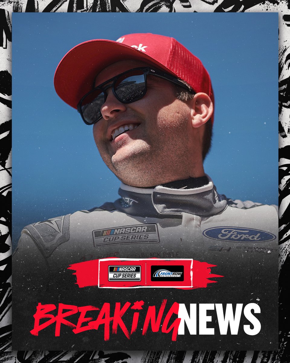 NASCAR's tweet photo. NEWS: @Team_FRM announces @NoahGragson has signed a multiyear contract to drive for the team starting in 2025. https://t.co/lEuwHSsfDW