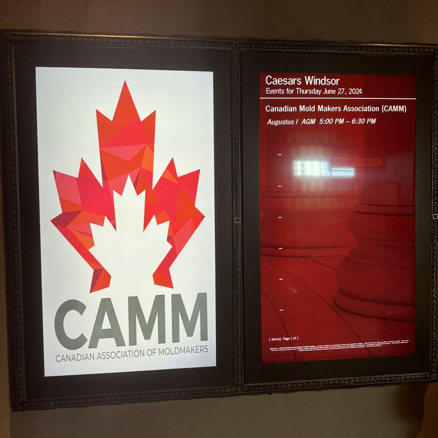 CavalierTool's tweet photo. Always good to get out to connect with industry supporters and friends in the world of manufacturing!
Thanks @CMoldmakers for a great AGM and a chance to learn and network too!
#Megatel @nour_unfiltered @WeBuildADream @GailNow @BrianBendig https://t.co/dM4nVXsIrv