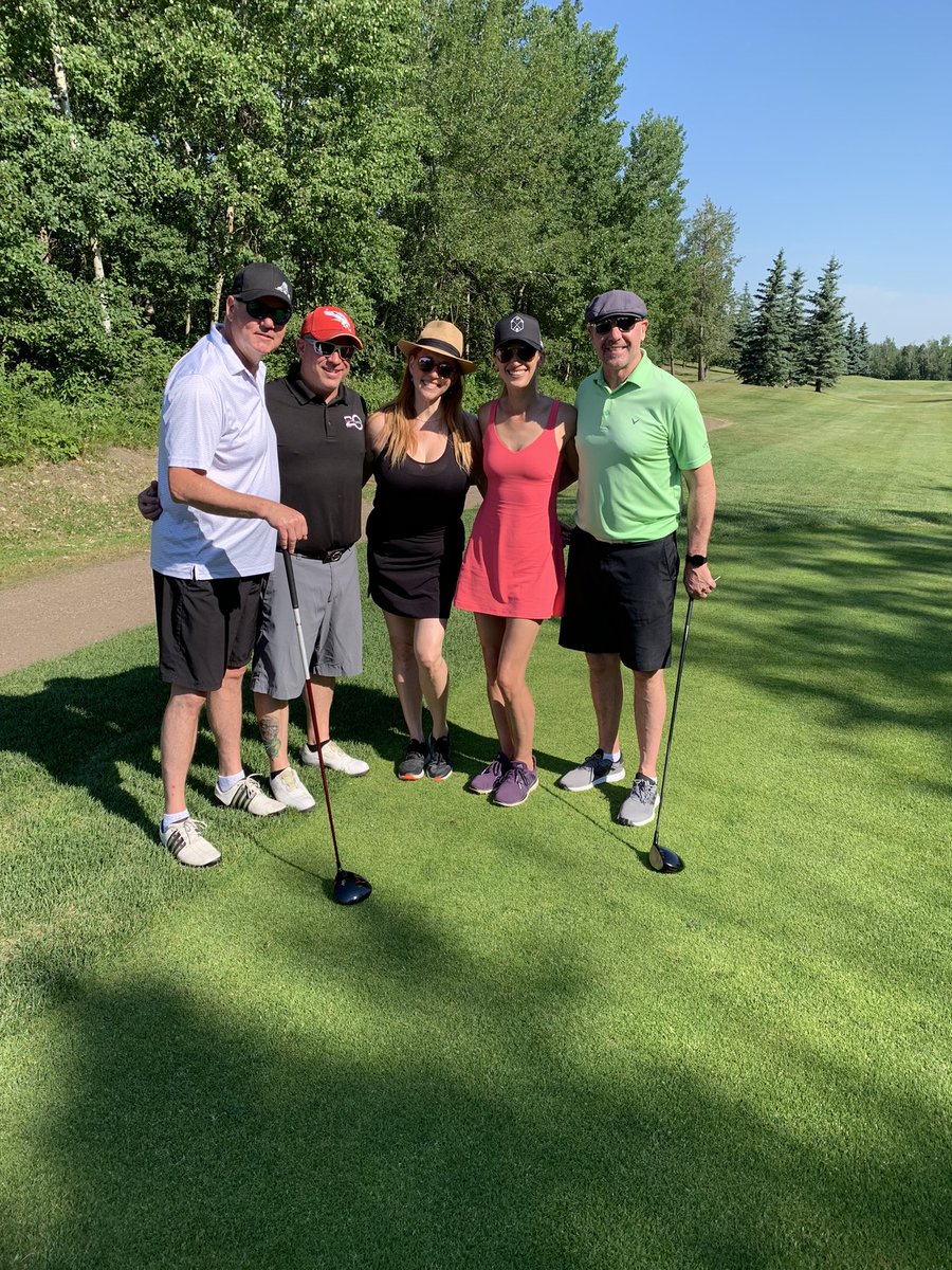 Reunited and it feels so good 🎵
Fun day playing in the <a href="/KevinKarius/">Kevin Karius</a> golf tournament with <a href="/JasonGregor/">Jason Gregor</a>