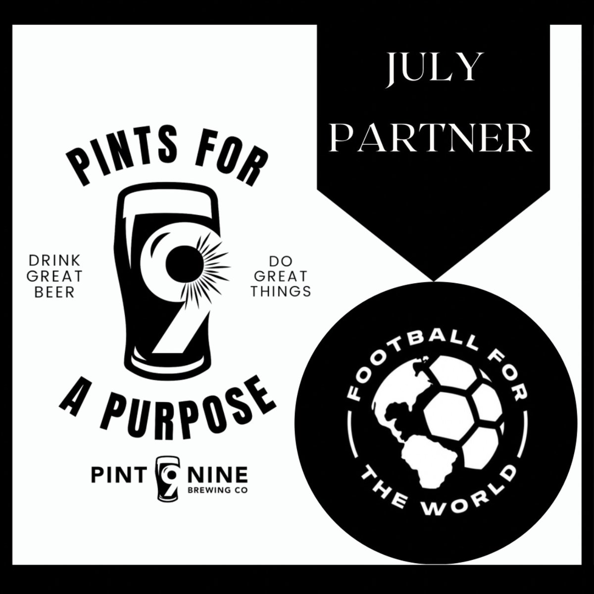 PintNine's tweet photo. It’s #PintsForAPurpose day with our July partner Football for the World Foundation
plus come in to watch the Copa America Semi finals today! Top all that off with Izzy's Pizza - Omahaand it should be a fun night!
#pintninebrewing #drinklocalne #izzyspizzabus https://t.co/6wUuwSy5XP