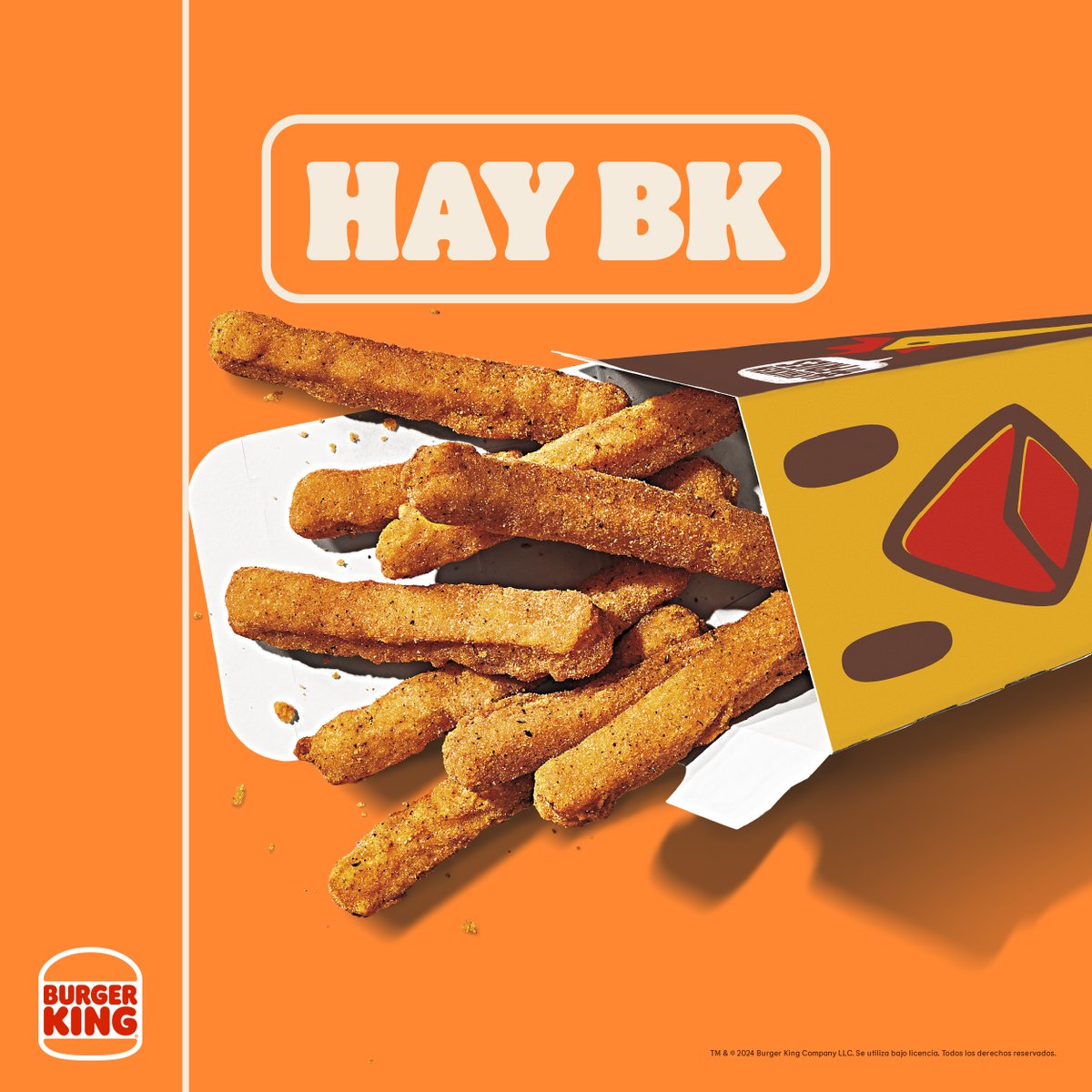 Señoras y señoras, la tecnología de gol dice que hay que pedir BK para ver el partido. 🍔🔥