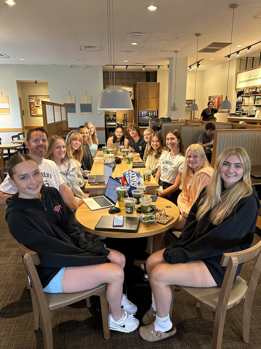 A productive and fun lunch meeting today with our Executive Board and Liaisons. We worked to organize the 2024-2025 plan as well as homecoming. See you in August! Lead on…