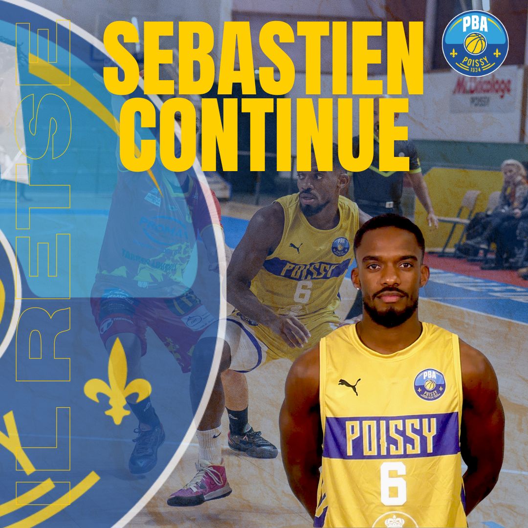 Une 6eme saison pour Sébastien Michineau a Poissy et en N1 !