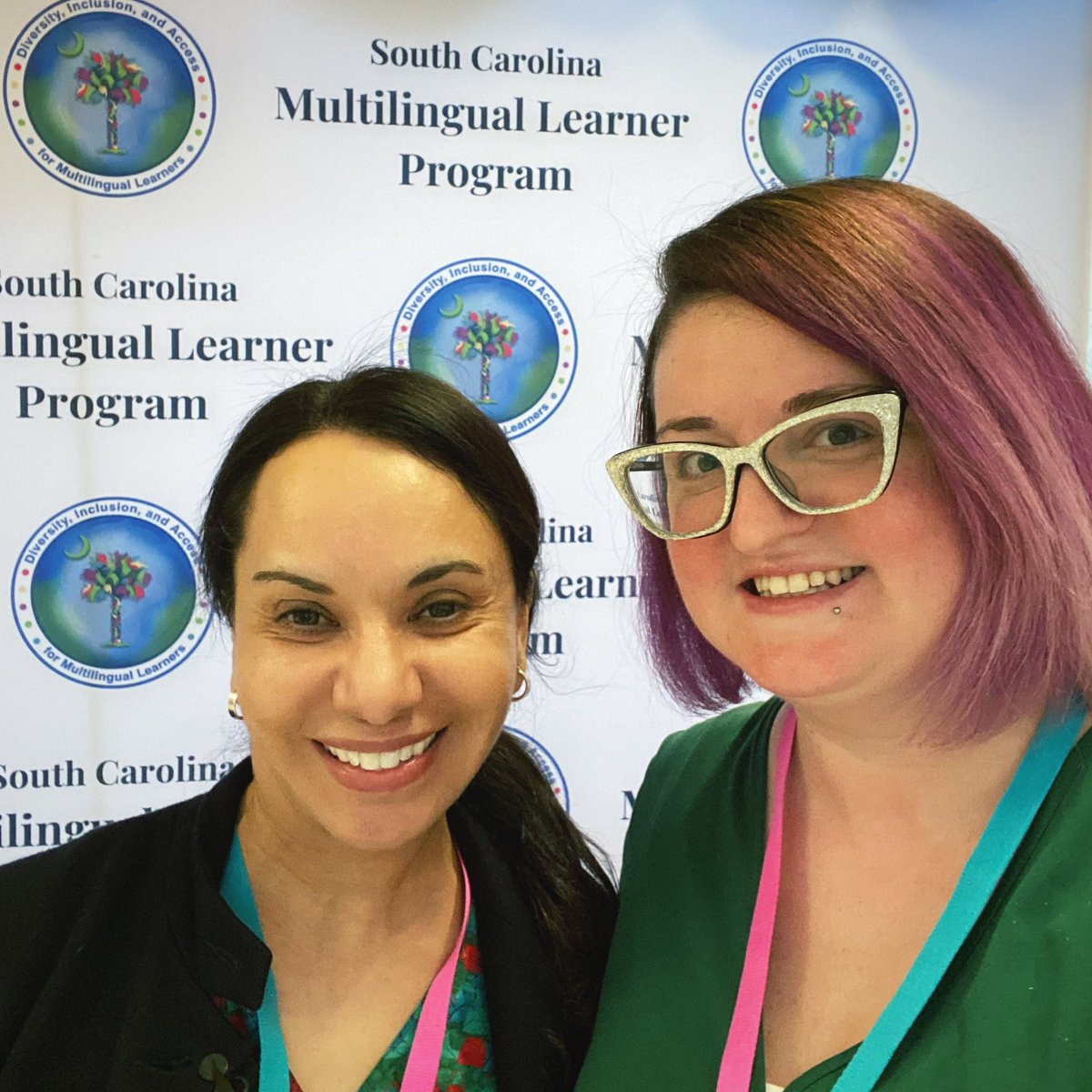 The keynote at the 2024 South Carolina Multilingual Learner Program conference is PHENOMENAL 😍 <a href="/KubeschLeila/">𝐋𝐞𝐢𝐥𝐚 𝐊𝐮𝐛𝐞𝐬𝐜𝐡</a> #Multilingual