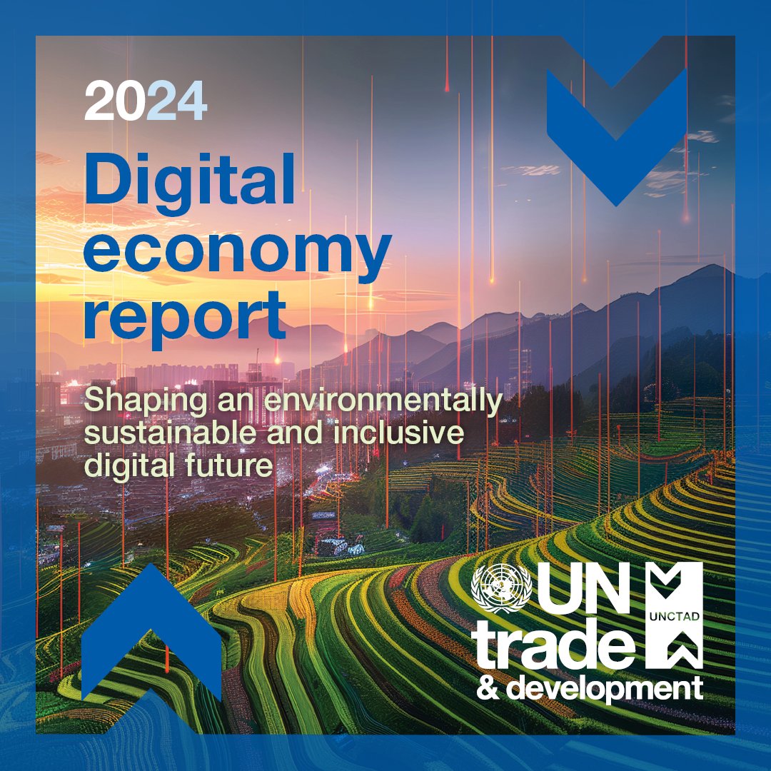 Rebeca Grynspan (@rgrynspan) on Twitter photo Proud to present <a href="/UN/">United Nations</a> Trade and Development’s Digital Economy Report 2024: an innovative and insightful look at the environmental impact of the global digital economy.
👇🏻 Proud to present <a href="/UN/">United Nations</a> Trade and Development’s Digital Economy Report 2024: an innovative and insightful look at the environmental impact of the global digital economy.
👇🏻