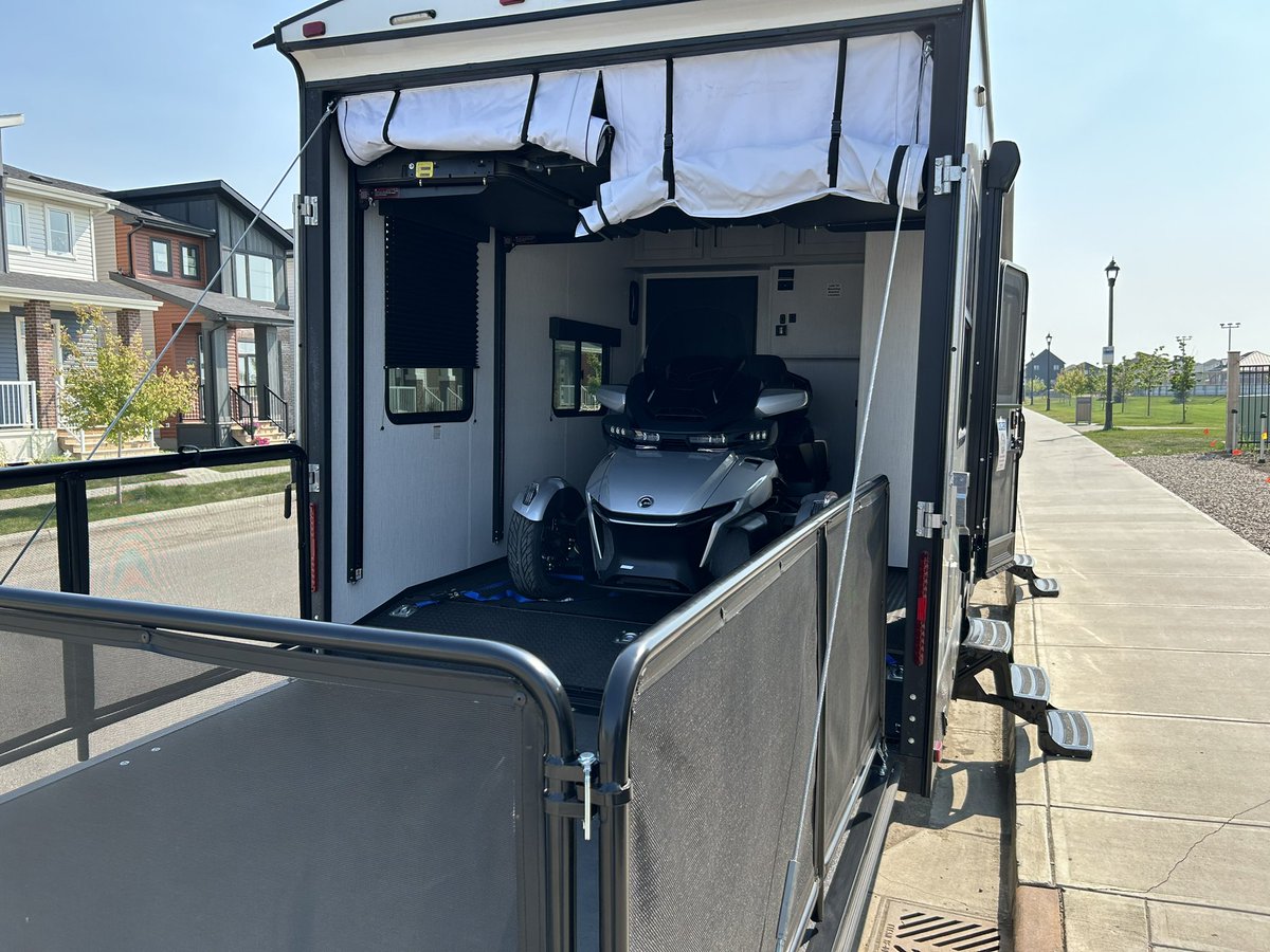 Speedgoat5's tweet photo. The “Ultimate Adventure Package” could be yours if you buy @STARSambulance lottery ticket in Saskatchewan! Deadline is July 11 at midnight. A Torque Toy Hauler, a 2024 Can-Am Spyder and a 2024 Ford F-250 pickup truck valued at $235,000 or take $200,000 cash instead #starslottery https://t.co/Y0Pns3O3dP