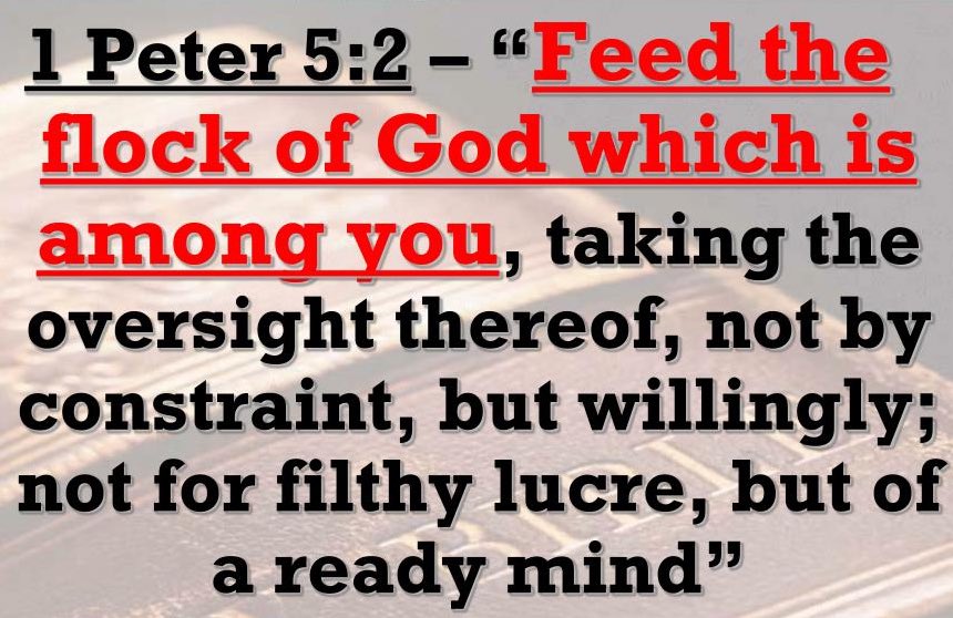 I am not against preachers meetings. I just can’t find the time while pastoring my small little flock to run around the country/world and attend a lot of meetings. I still haven’t figured out how preachers spend so much time away from their own churches while at the same time