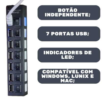 gamertechpromo's tweet image. 🔌 Expanda suas conexões com o Hub USB Externo 7 Portas 2.0 com LED! ⚡ 

Alta velocidade e carregamento rápido, perfeito para Laptop, PC e Notebook. 

De R$ 45,99 por apenas R$ 41,39!

amzn.to/3VX7xBG

#HubUSB #Tecnologia #Promoção #Conectividade
