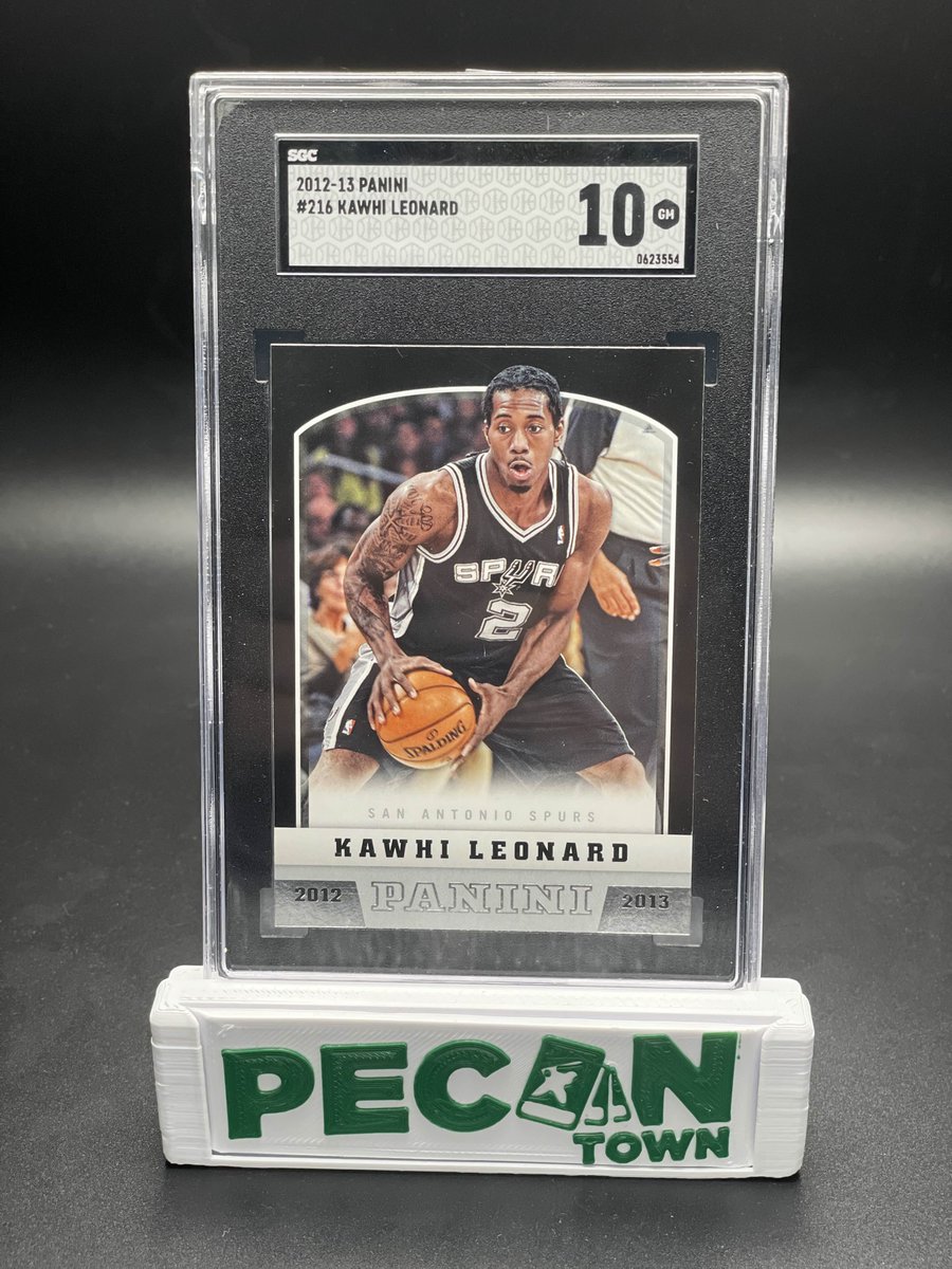 In honor of Kawhi Leonard bowing out of the Olympics, and to celebrate his fragility, lets give away this 2nd year SGC 10. 

🚨 GIVEAWAY RULES 🚨 

Like, repost, be following to enter. Thats all! Winner chosen Friday July 12th at 7pm CT. 

Good luck!