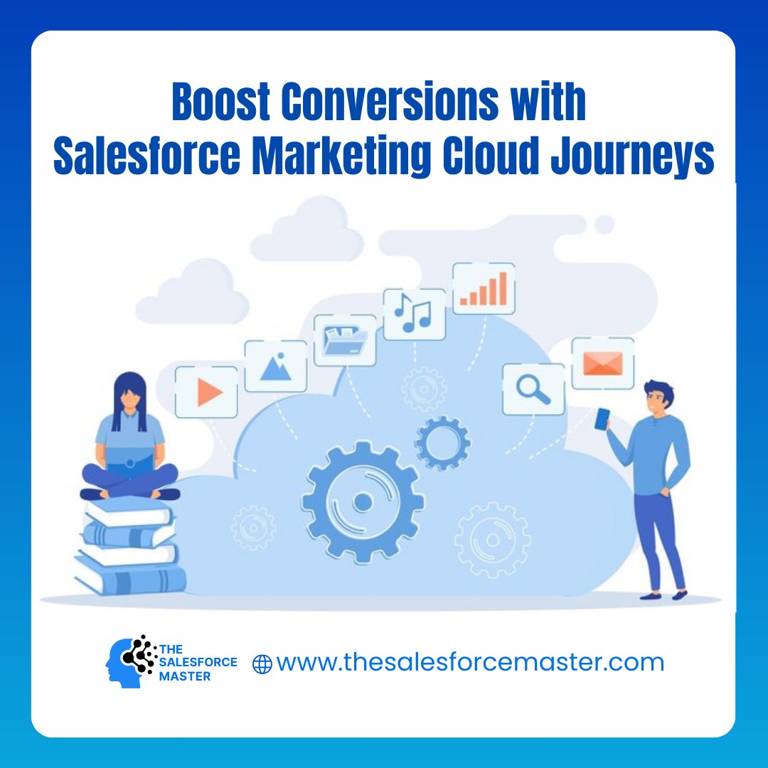 Saleforcemaster's tweet photo. Boost Conversions with Salesforce Marketing Cloud Journeys
#thesalesforcemaster #Salesforce #salesforcemarketingcloud #DataCloud #MarketingCloud #salesforcecloud #SalesforceMarketer #salesforcedeveloper #SalesforceDevelopment #salesforcepartner #salesforceadmin https://t.co/m6hOIIYkdD