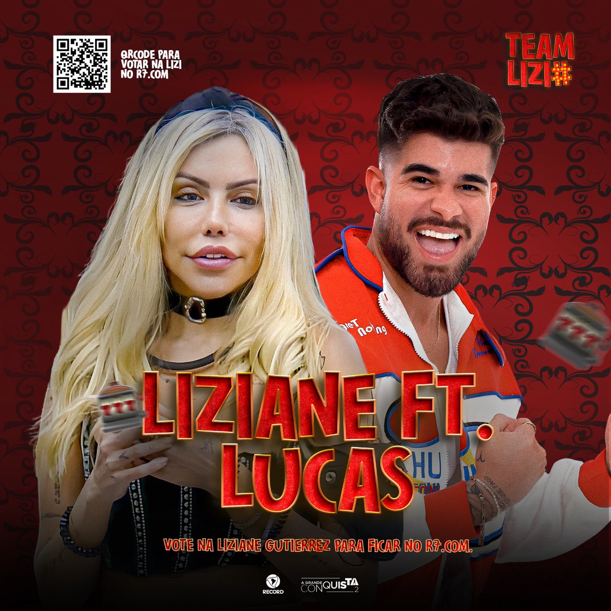 🎰 MUTIRÃO FEAT. <a href="/olucasdealbu/">Lucas de Albú 🍎</a> INICIADO 🎰

🗳️ A CADA 10 VOTOS, COMENTE UM EMOJI AQUI.

🎯 META: 500 REPLIES.

✅ O voto é para FICAR. Vote em LIZI GUTIERREZ!

⏰ ENCERRA: 16H
 
📲: r7.com/votacao

#FicaLizi 🎰 | #AGrandeConquista