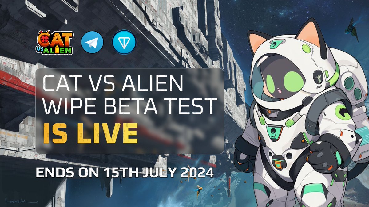 🔥 CatvsAlien Wipe Beta Test is LIVE! 🔥

📅 Duration: June 29th - July 15th

🔥 Meoww! Jump into the action now! Join our Wipe Beta Test and snag exclusive rewards. Don't miss this chance to explore the game ahead of the pack.

🎁 Get more and more GOLD and DIAMOND!!!

💰 Start